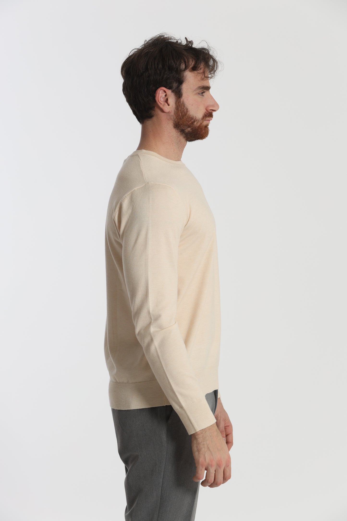 MAGLIA GIROCOLLO MANO CASHMERE