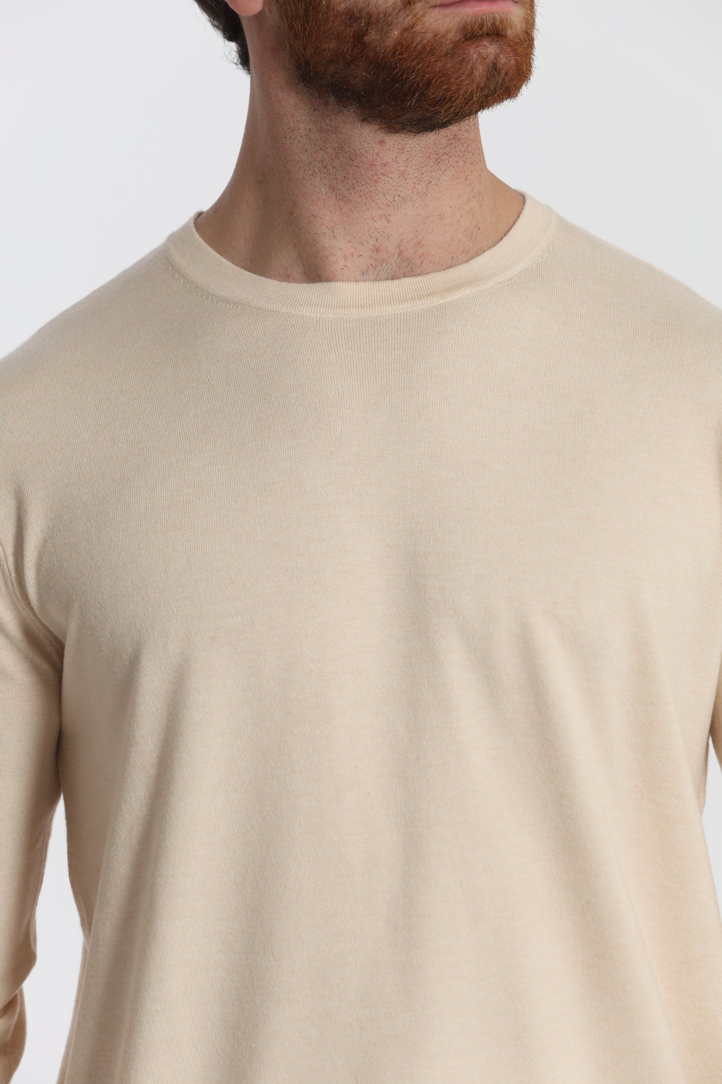 MAGLIA GIROCOLLO MANO CASHMERE