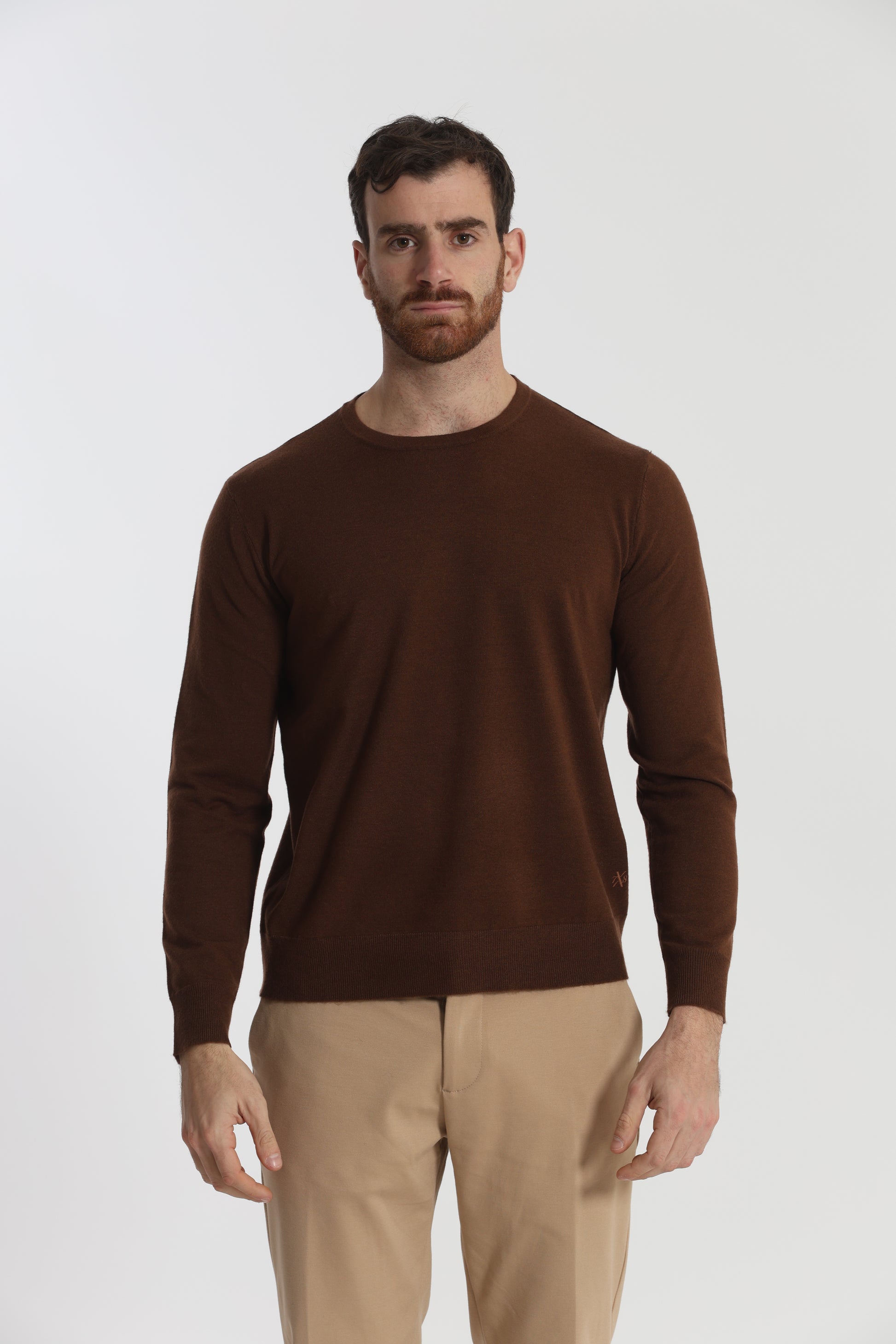 MAGLIA GIROCOLLO MANO CASHMERE