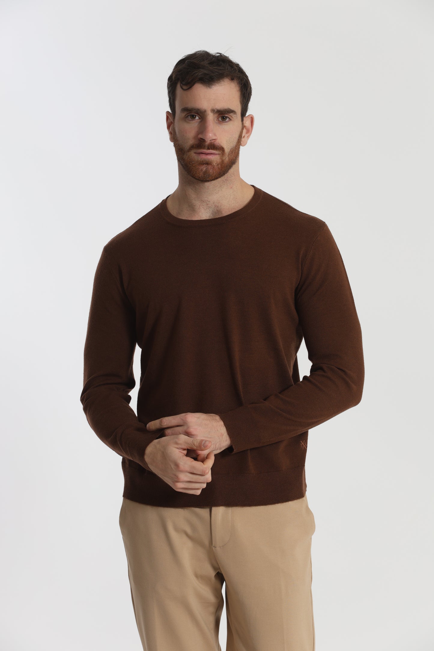 MAGLIA GIROCOLLO MANO CASHMERE