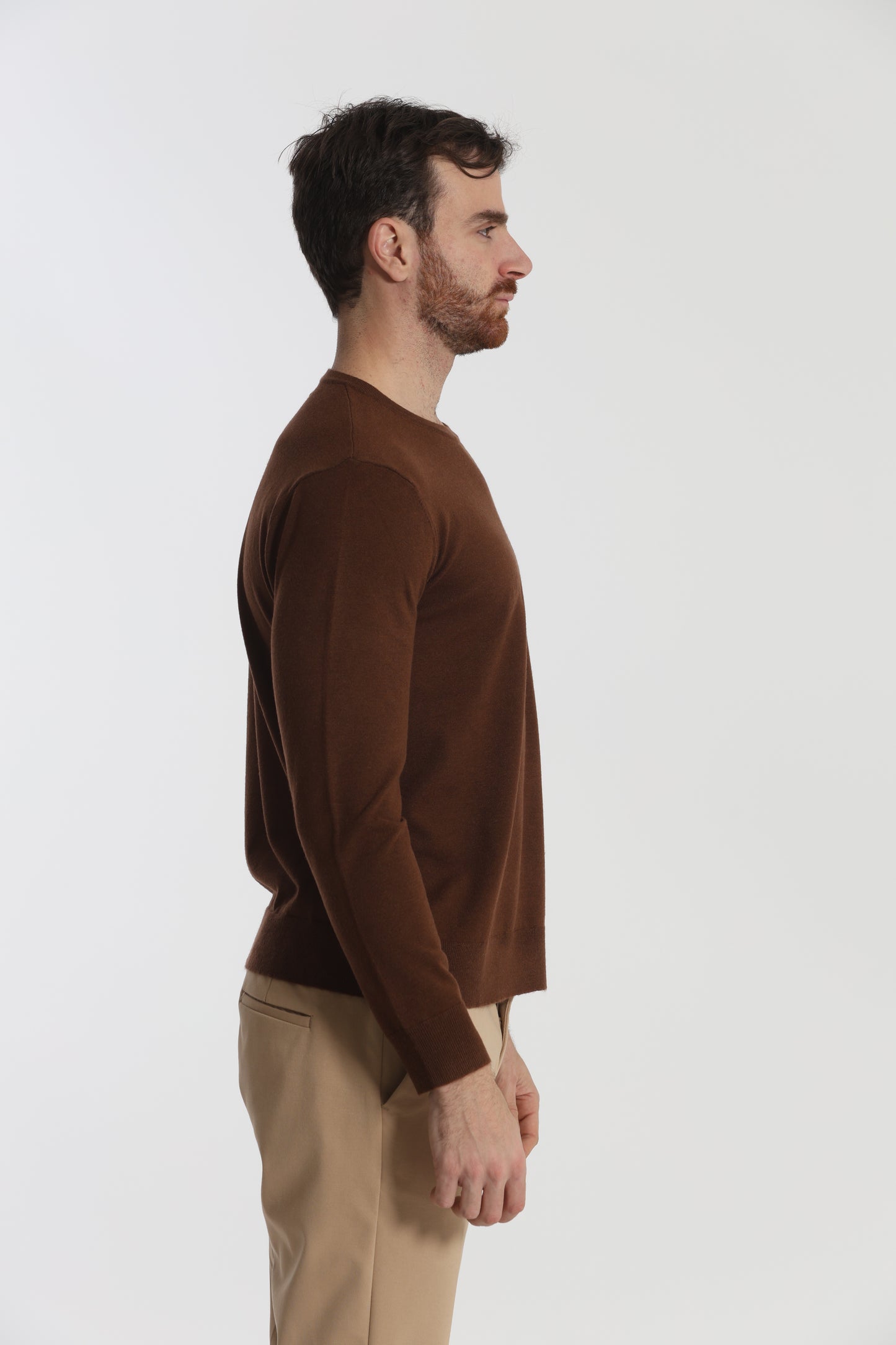 MAGLIA GIROCOLLO MANO CASHMERE