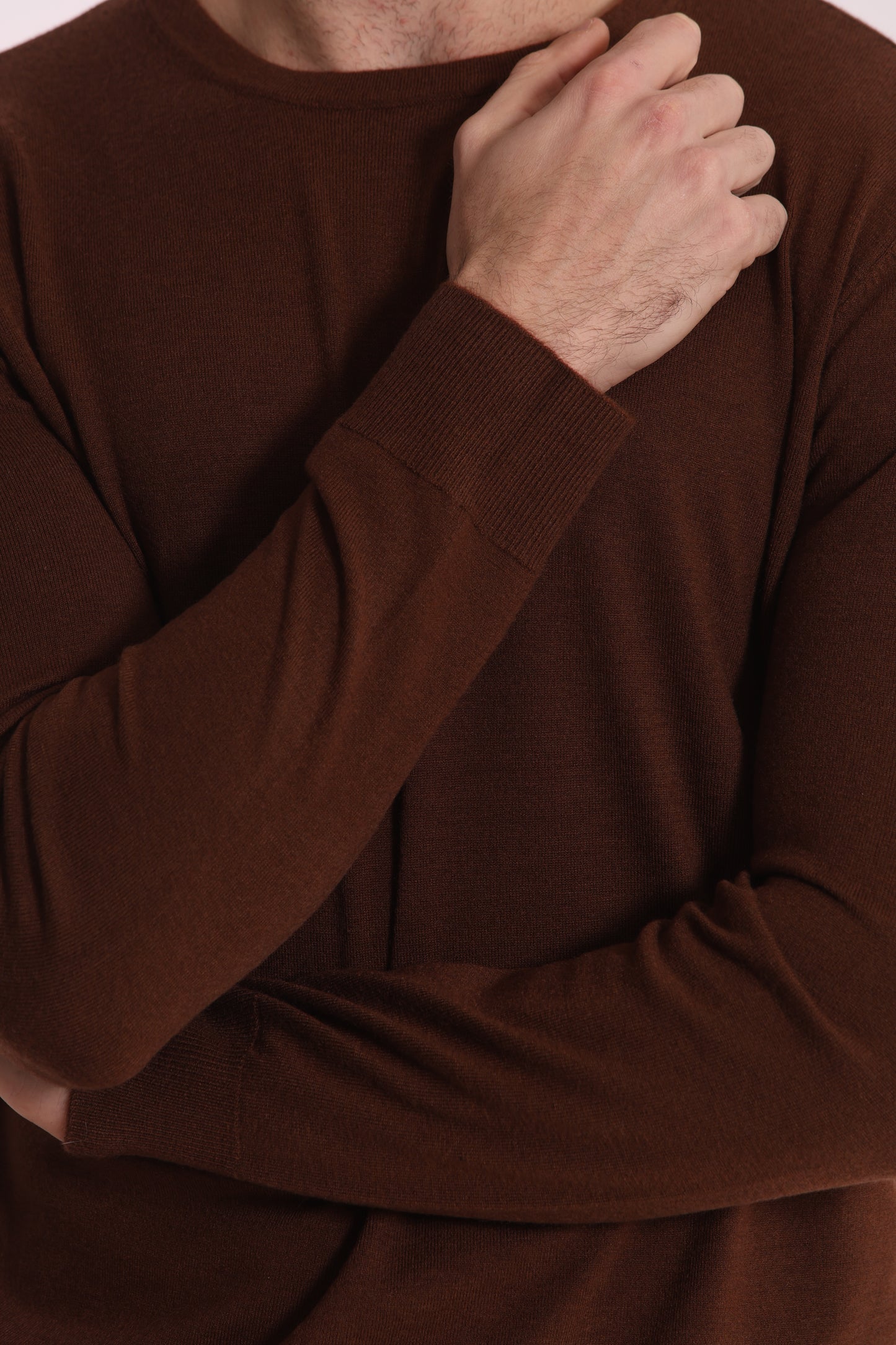 MAGLIA GIROCOLLO MANO CASHMERE