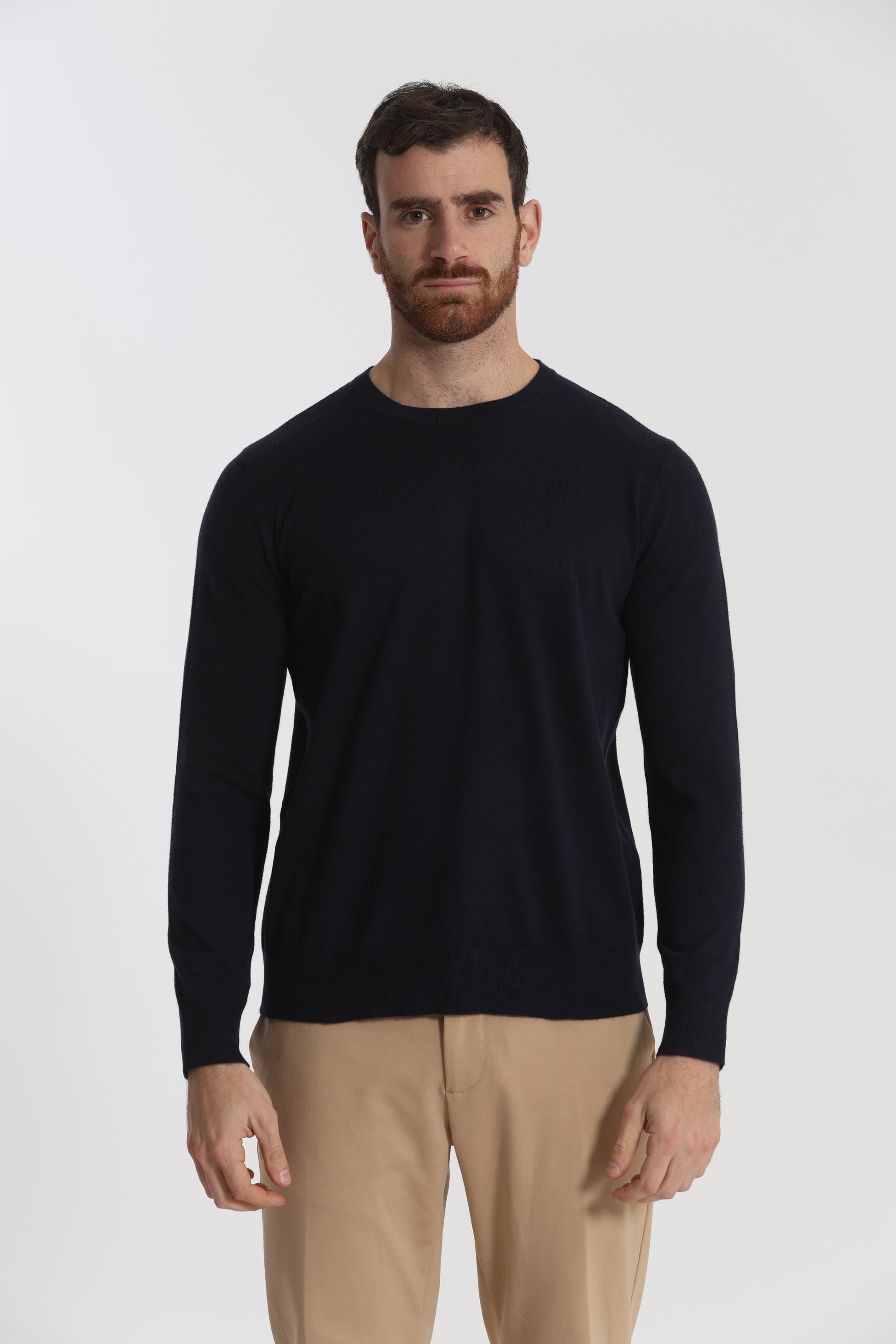 MAGLIA GIROCOLLO MANO CASHMERE