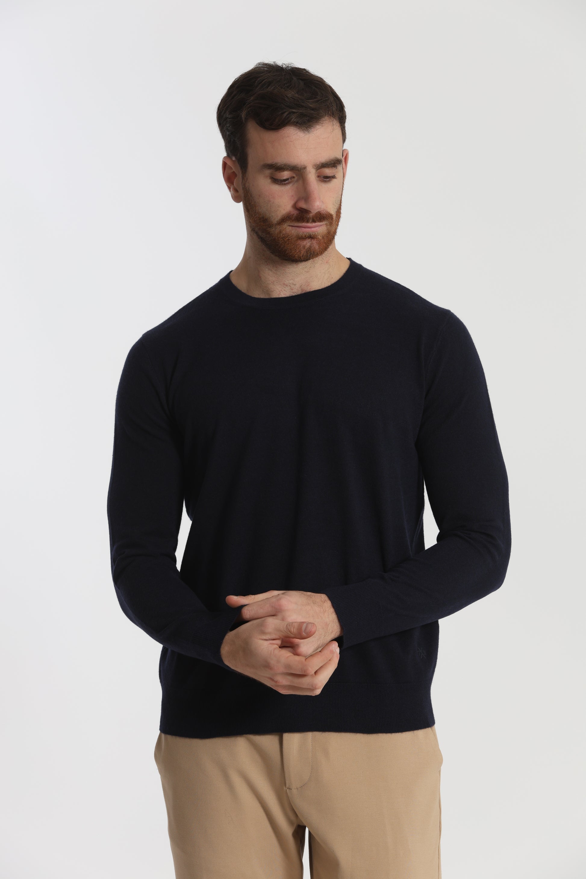 MAGLIA GIROCOLLO MANO CASHMERE