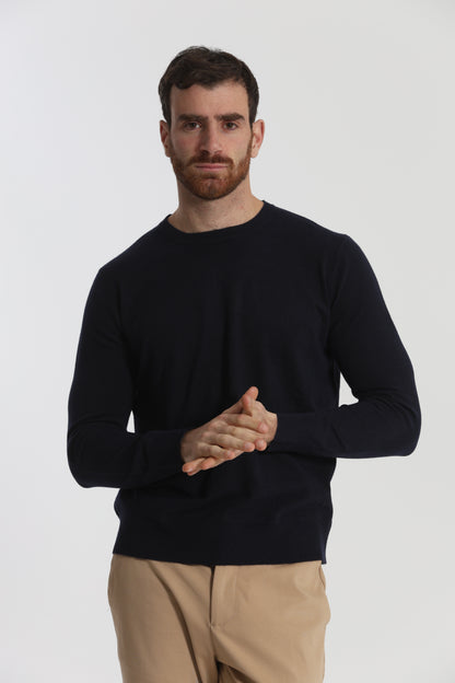 MAGLIA GIROCOLLO MANO CASHMERE