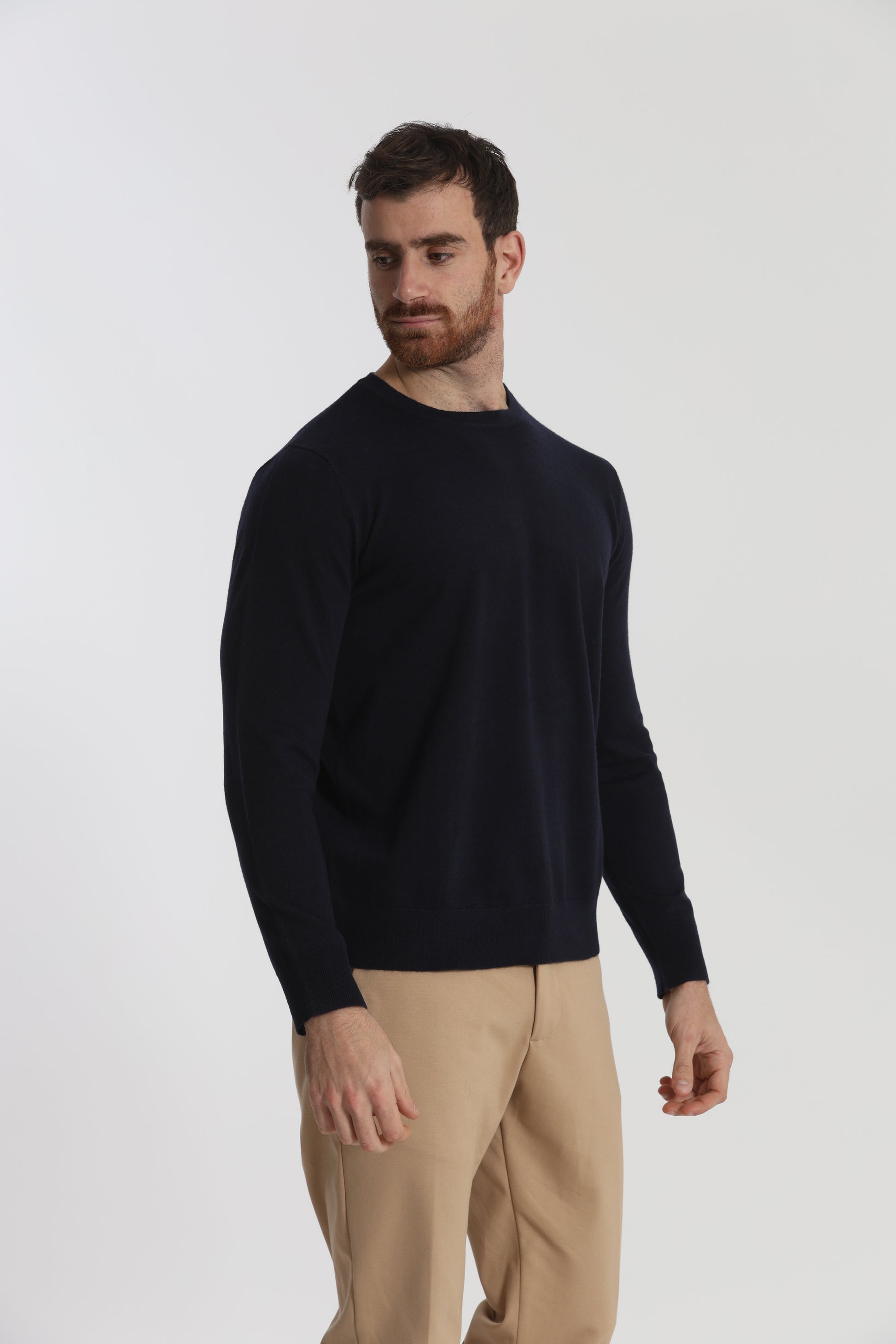 MAGLIA GIROCOLLO MANO CASHMERE