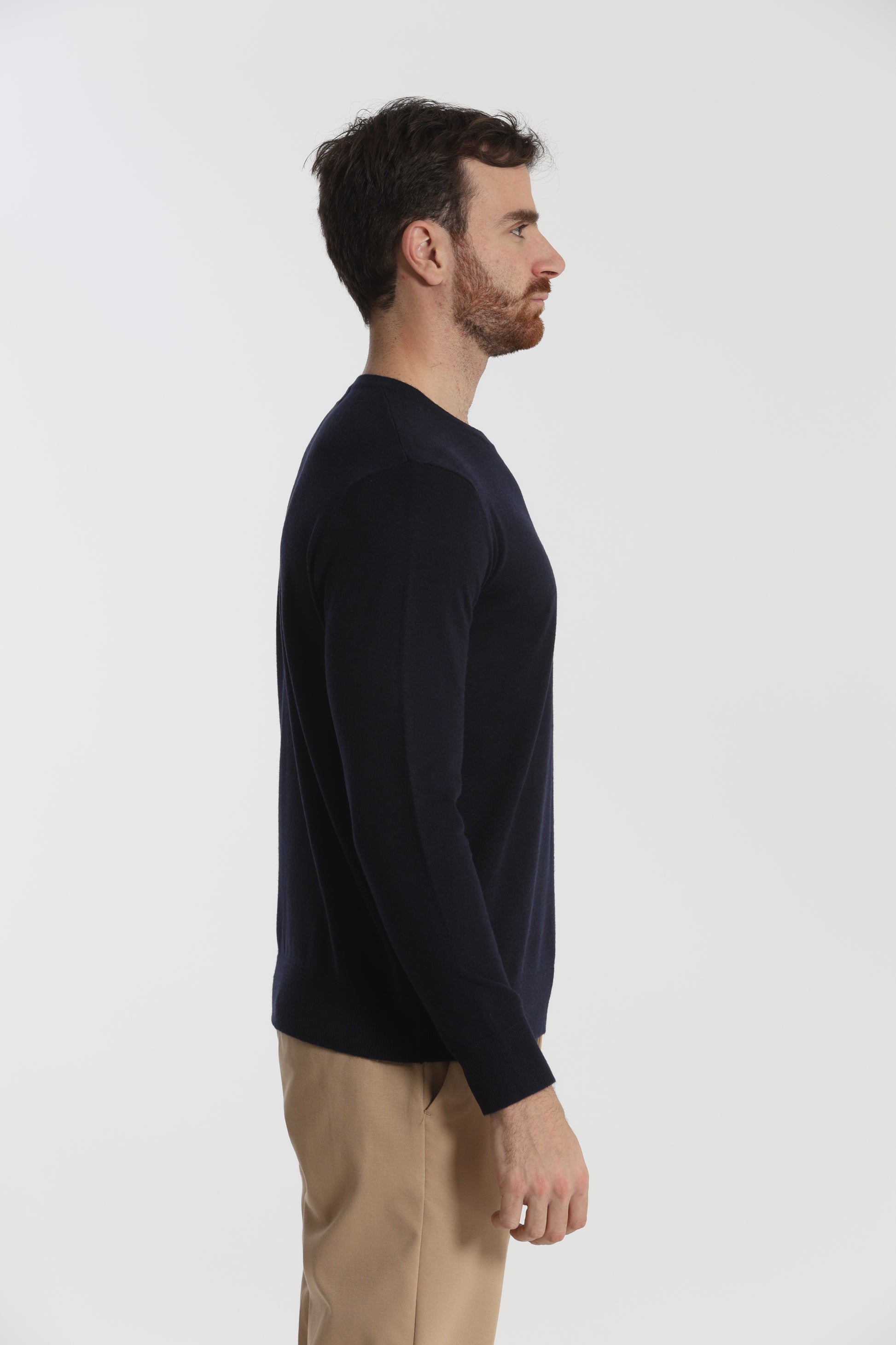 MAGLIA GIROCOLLO MANO CASHMERE