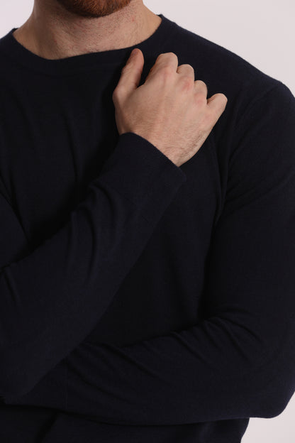 MAGLIA GIROCOLLO MANO CASHMERE