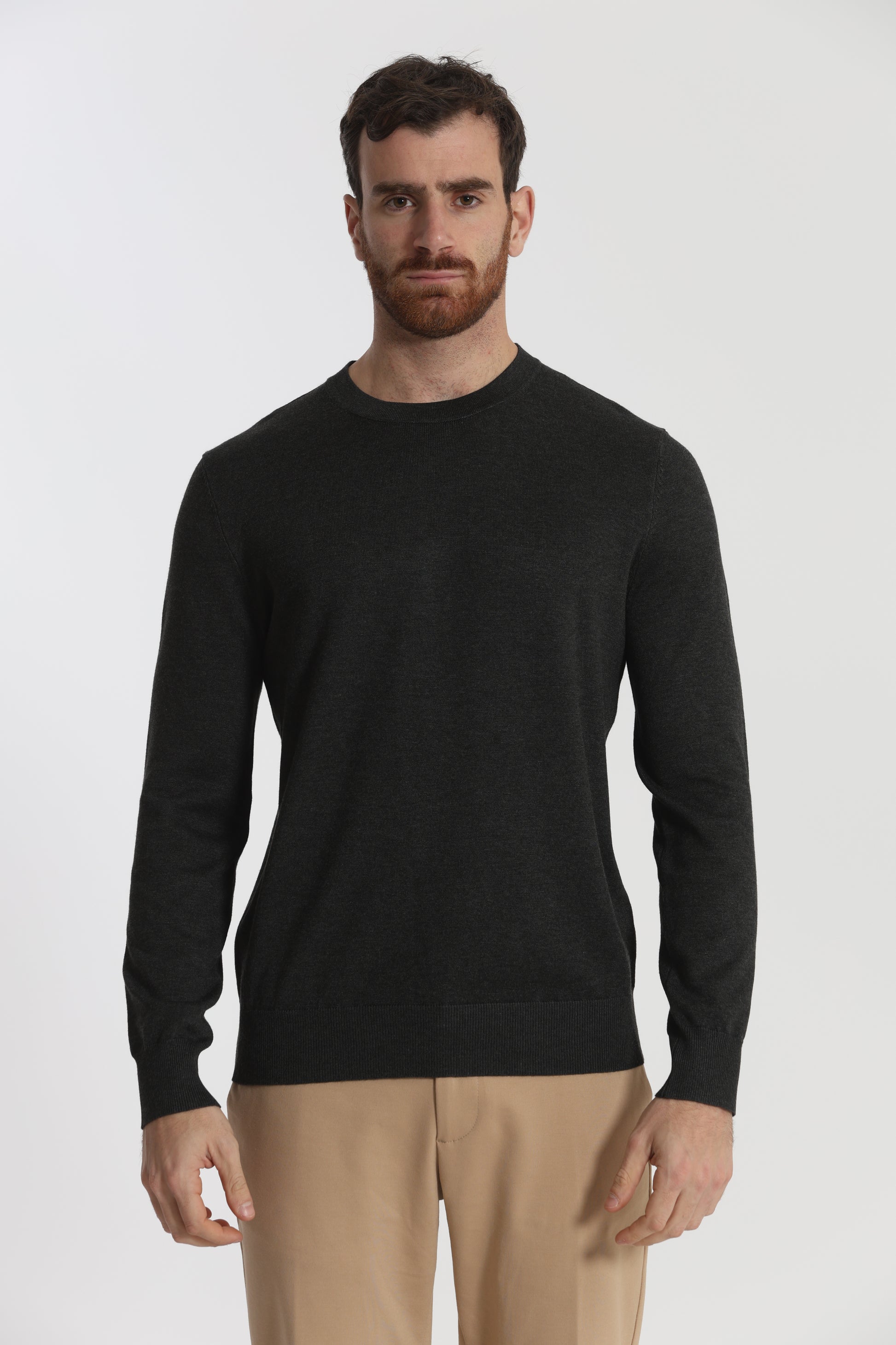 MAGLIA GIROCOLLO MANO CASHMERE