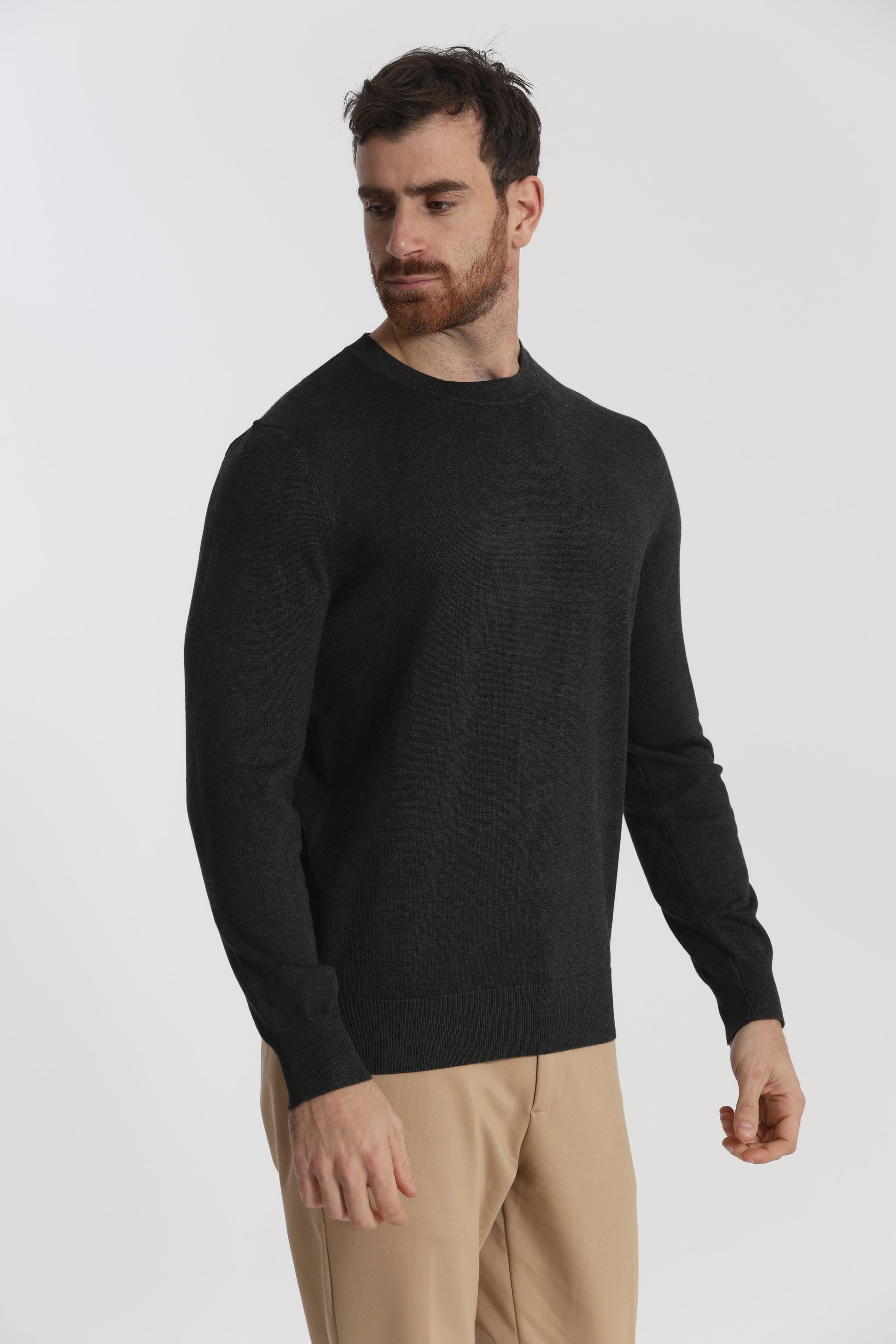 MAGLIA GIROCOLLO MANO CASHMERE