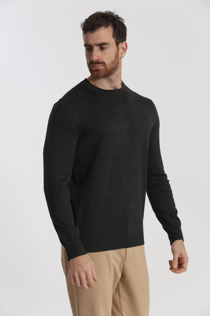 MAGLIA GIROCOLLO MANO CASHMERE