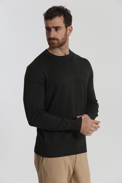 MAGLIA GIROCOLLO MANO CASHMERE