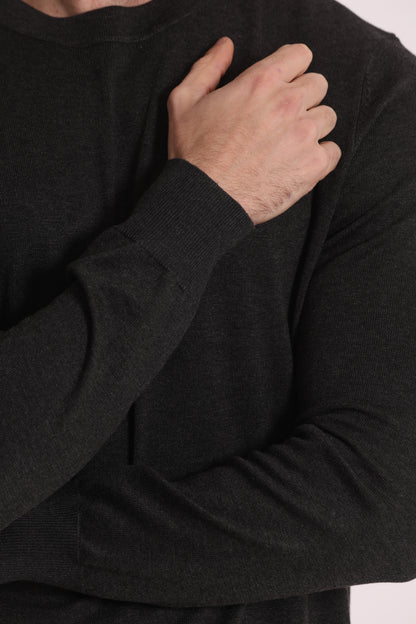 MAGLIA GIROCOLLO MANO CASHMERE