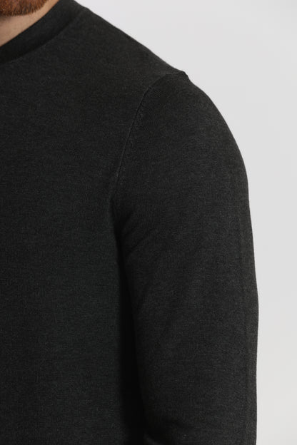 MAGLIA GIROCOLLO MANO CASHMERE