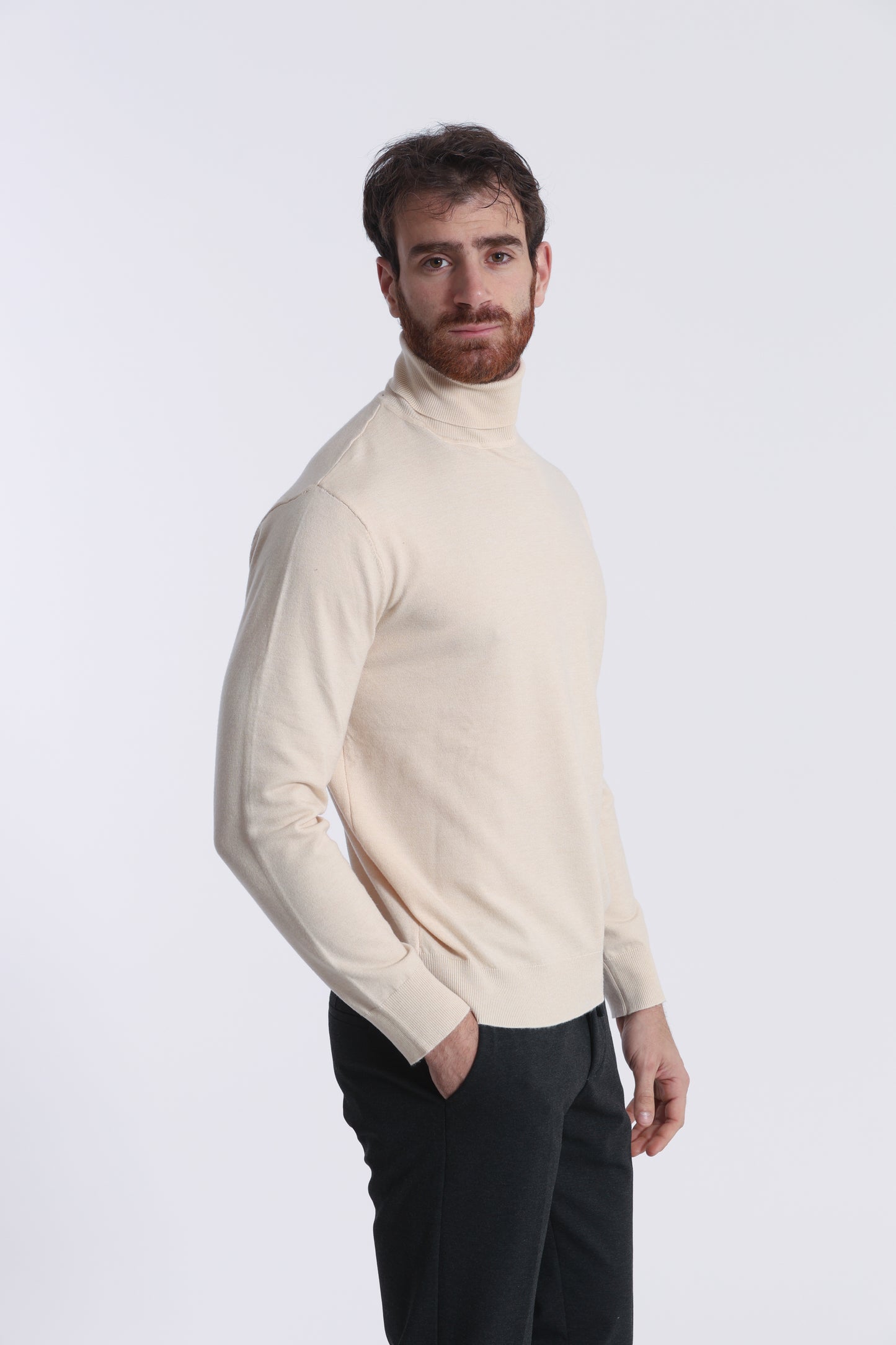 MAGLIA DOLCEVITA MANO CASHMERE