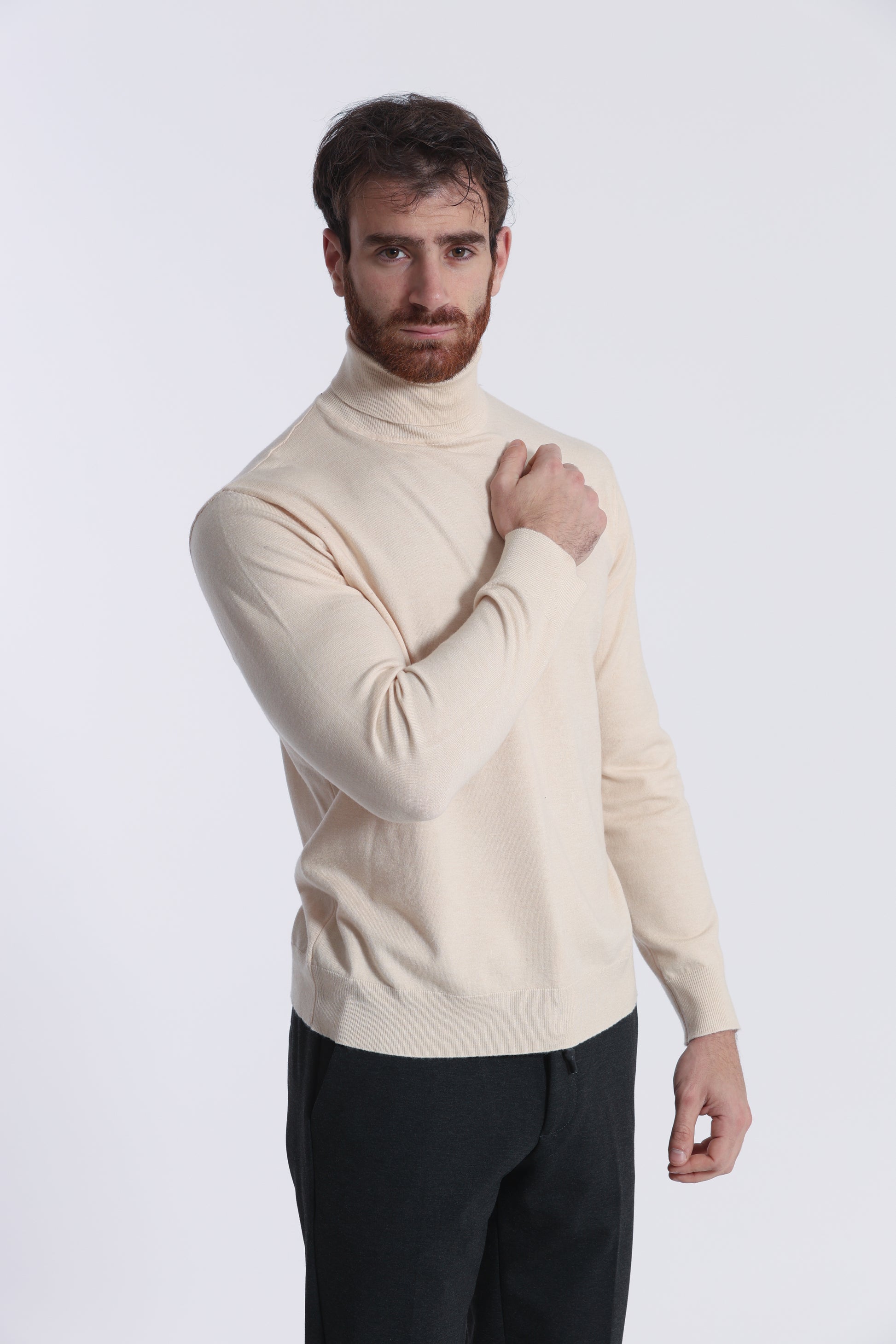 MAGLIA DOLCEVITA MANO CASHMERE