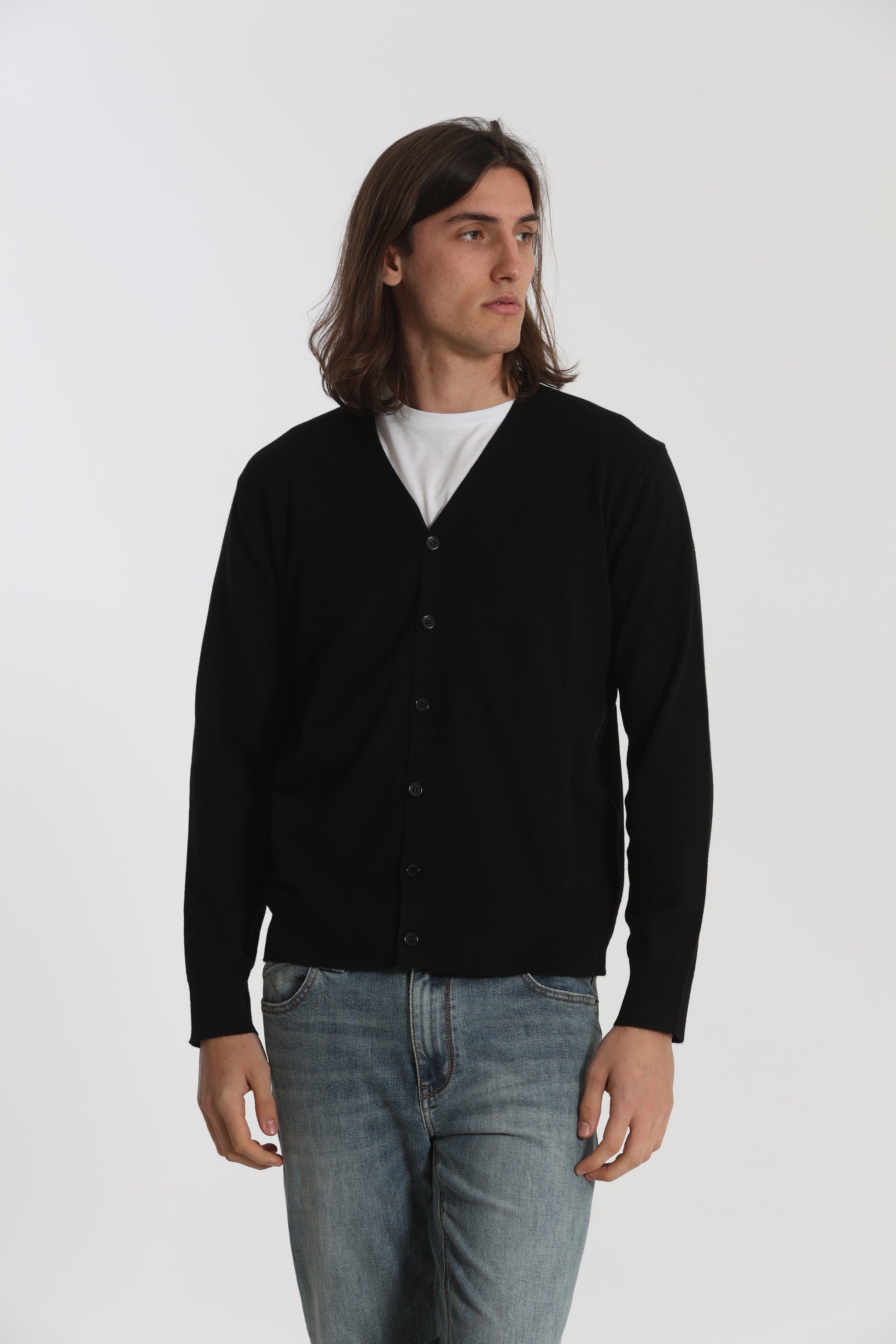 MAGLIA CARDIGAN MANO CASHMERE