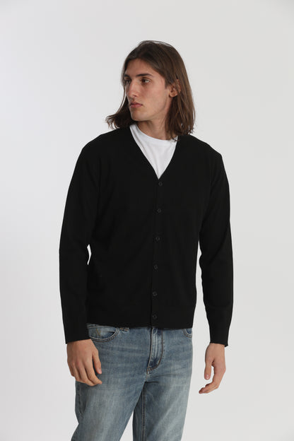 MAGLIA CARDIGAN MANO CASHMERE