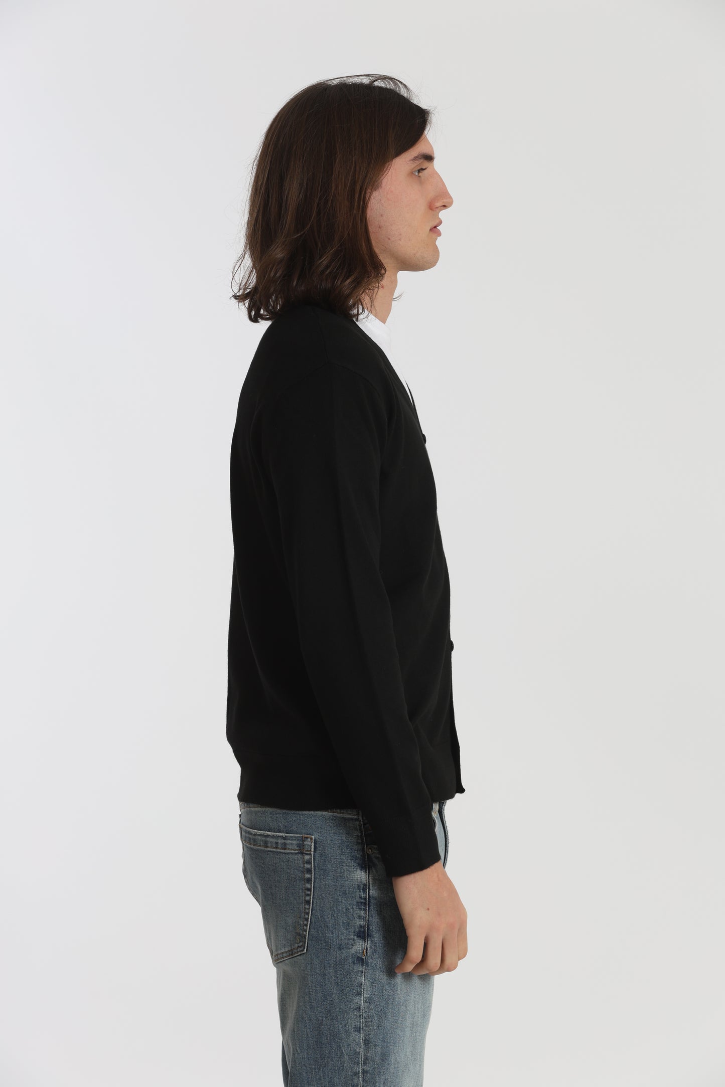 MAGLIA CARDIGAN MANO CASHMERE