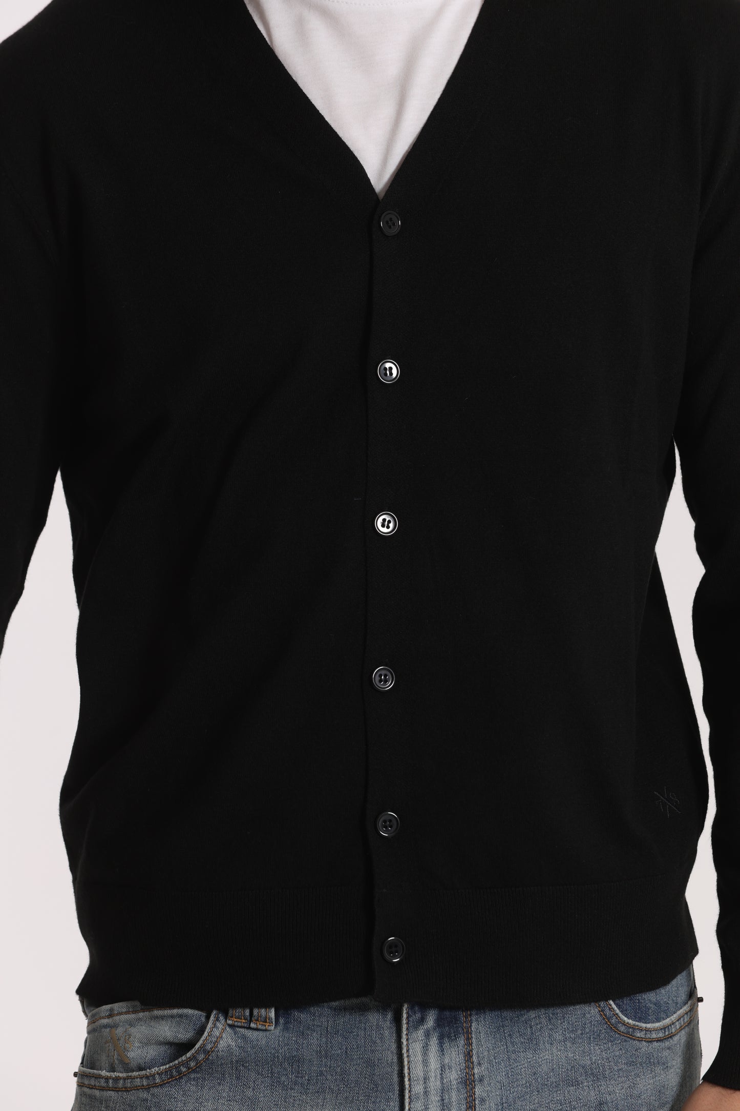 MAGLIA CARDIGAN MANO CASHMERE