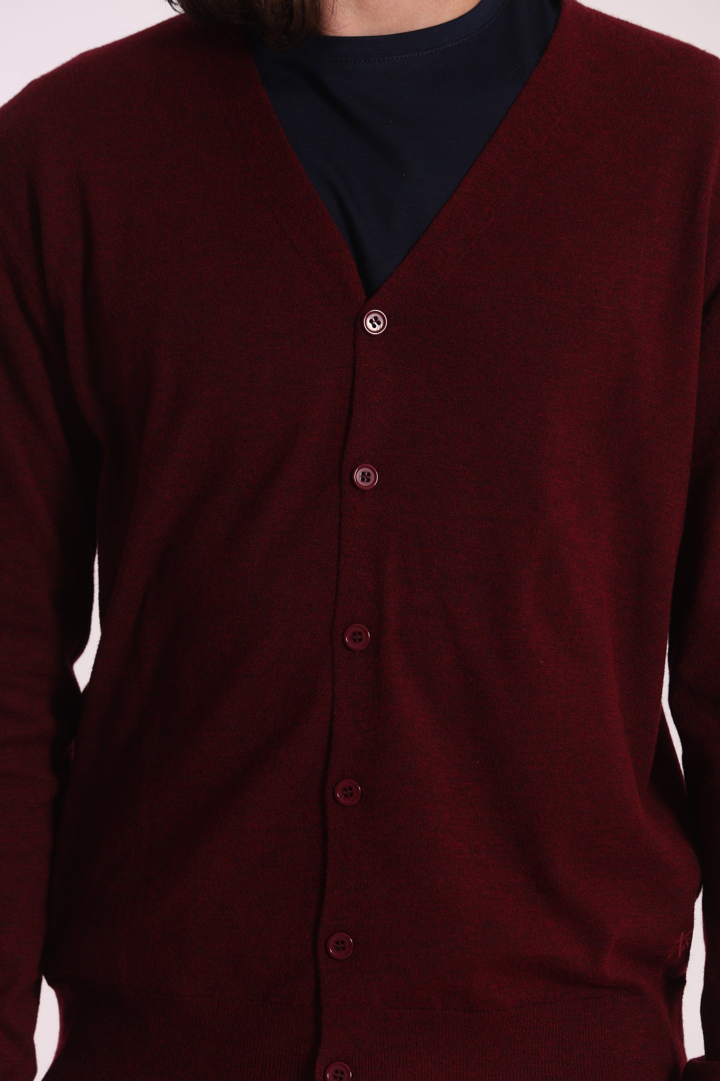 MAGLIA CARDIGAN MANO CASHMERE