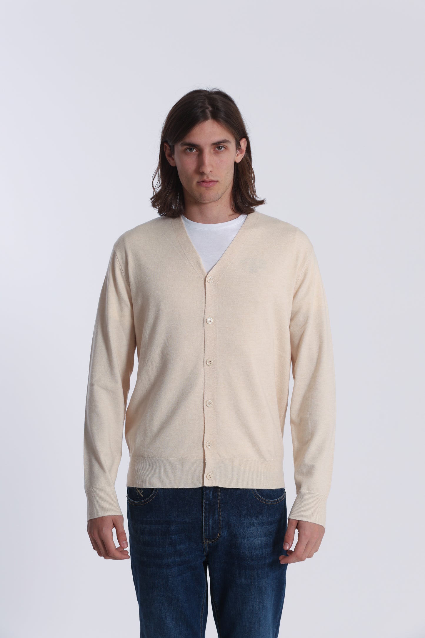 MAGLIA CARDIGAN MANO CASHMERE