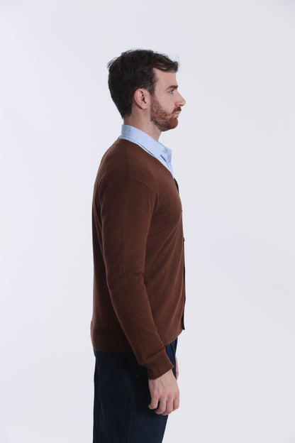MAGLIA CARDIGAN MANO CASHMERE