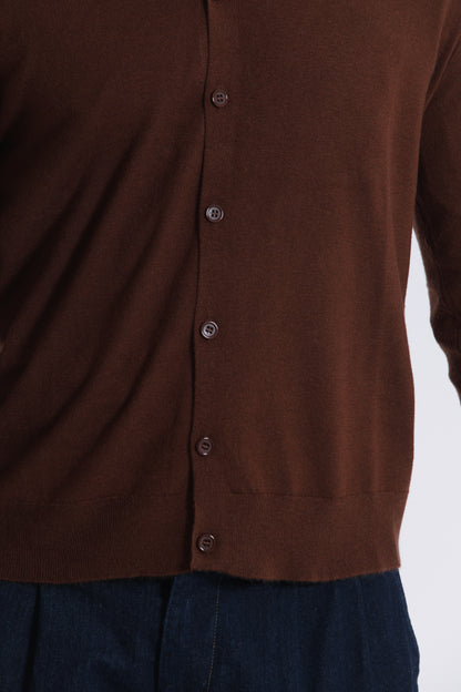 MAGLIA CARDIGAN MANO CASHMERE