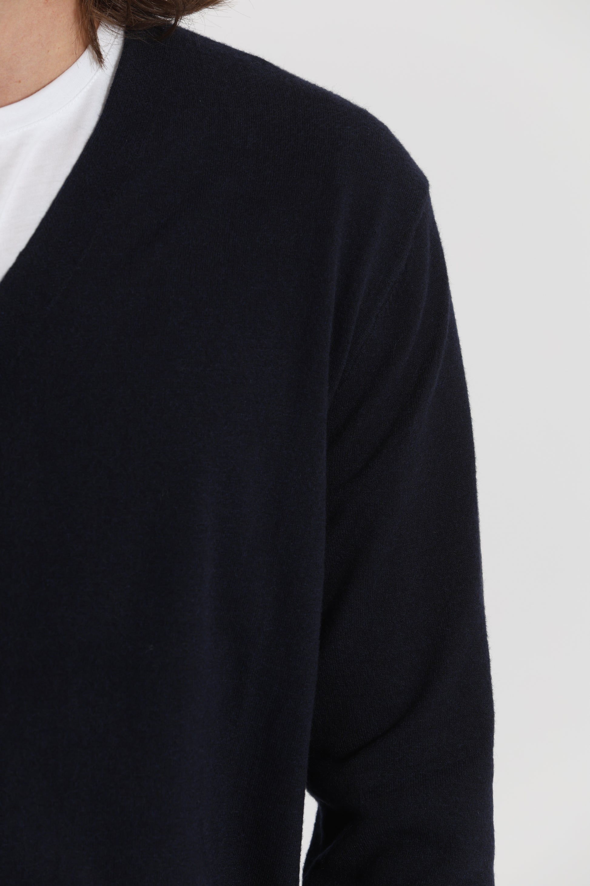 MAGLIA CARDIGAN MANO CASHMERE