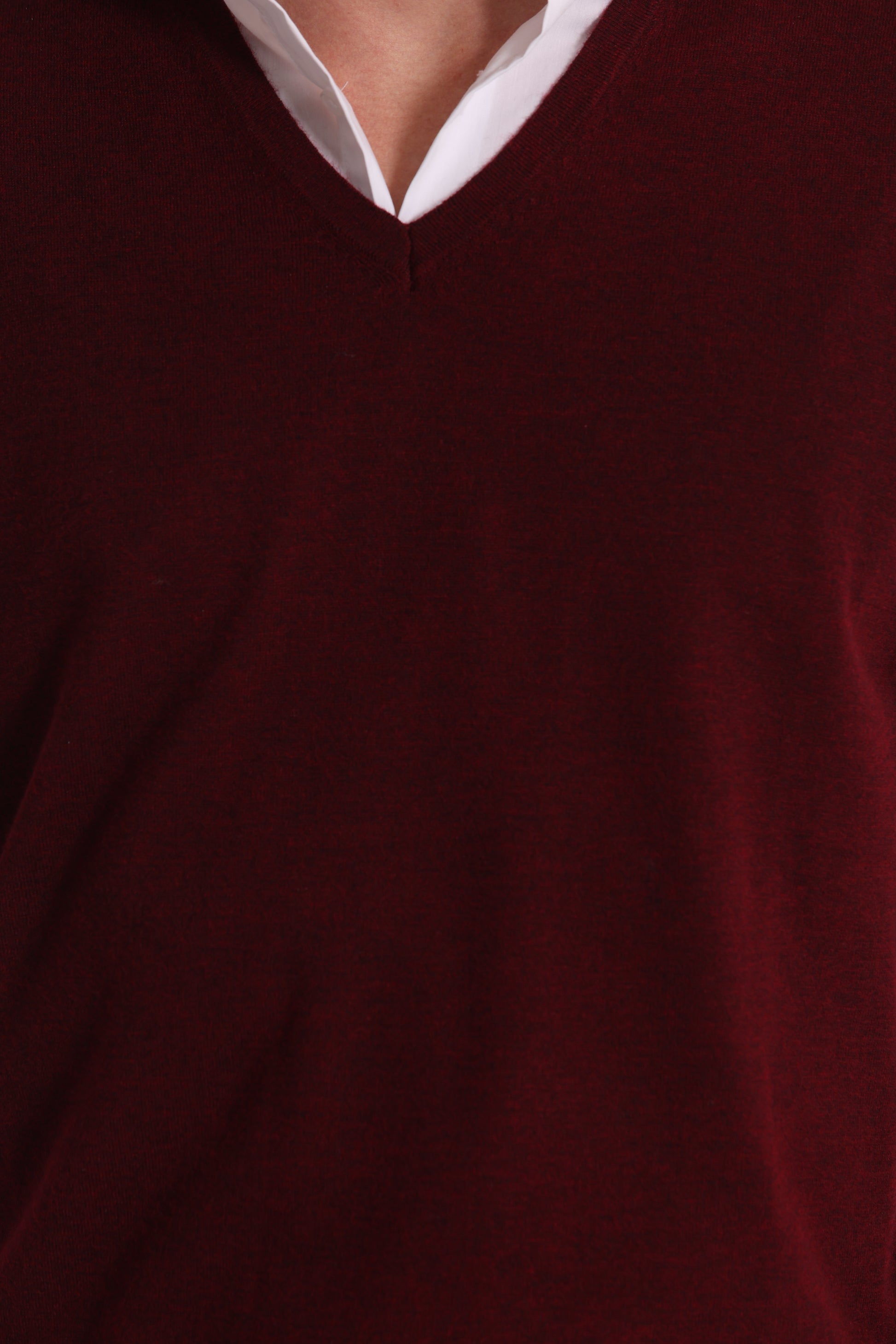 GILET IN MAGLIA MANO CASHMERE