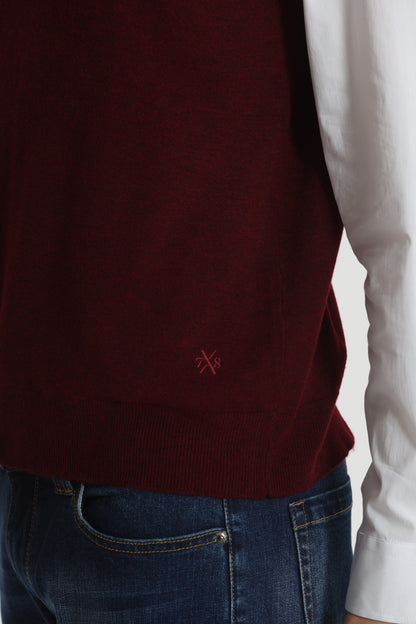 GILET IN MAGLIA MANO CASHMERE