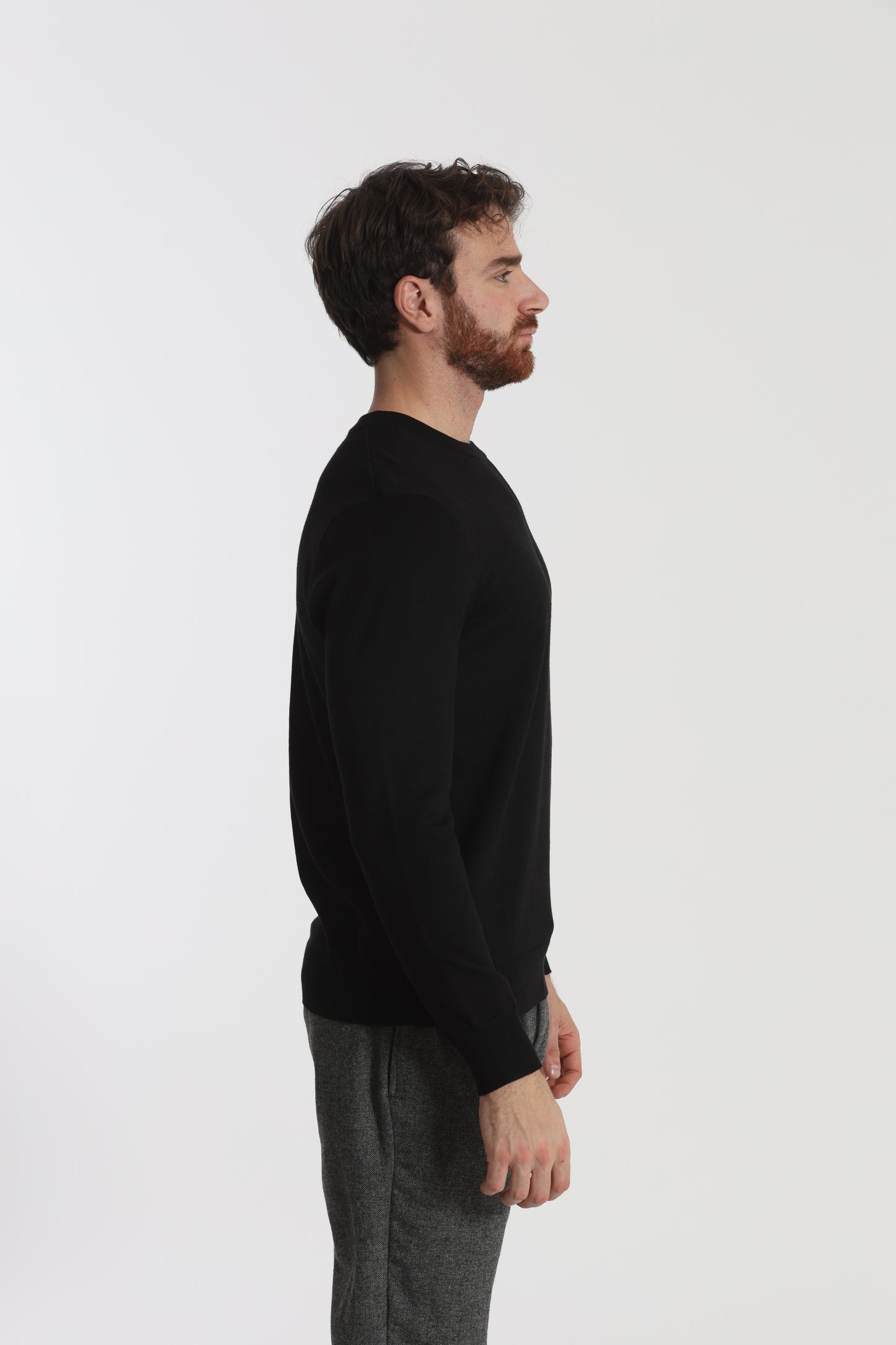 MAGLIA GIROCOLLO BASICA