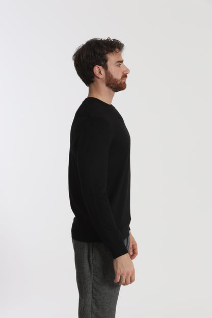 MAGLIA GIROCOLLO BASICA