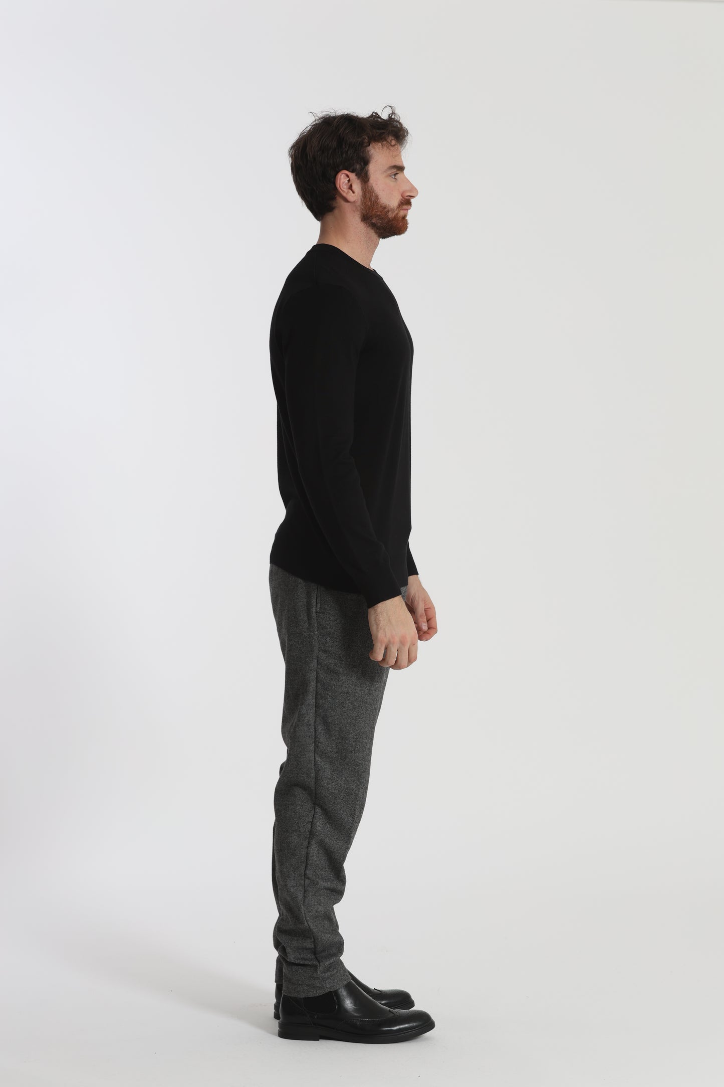 MAGLIA GIROCOLLO BASICA
