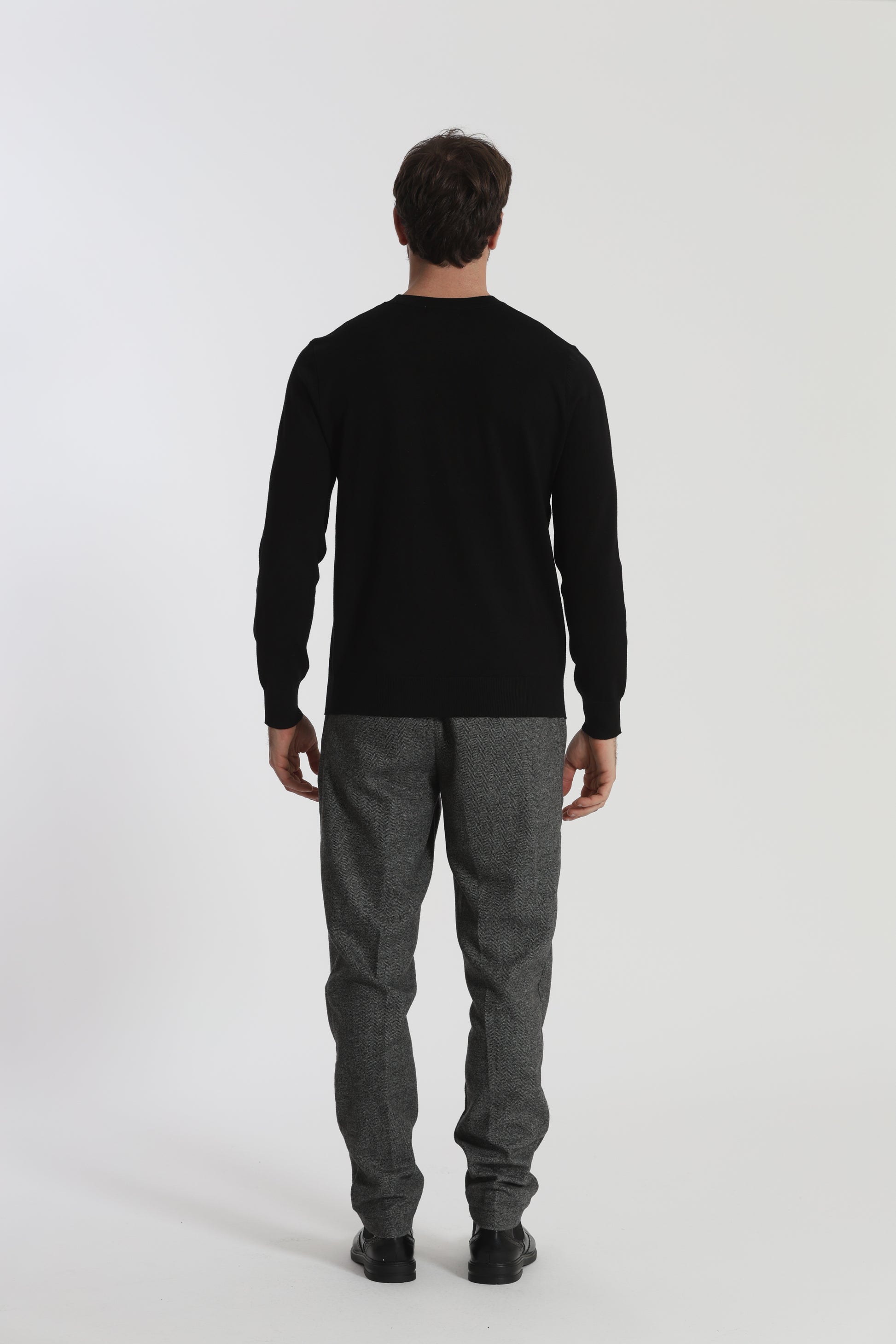 MAGLIA GIROCOLLO BASICA