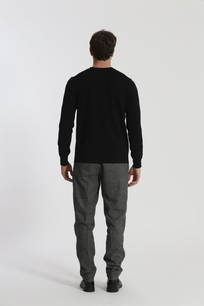 MAGLIA GIROCOLLO BASICA
