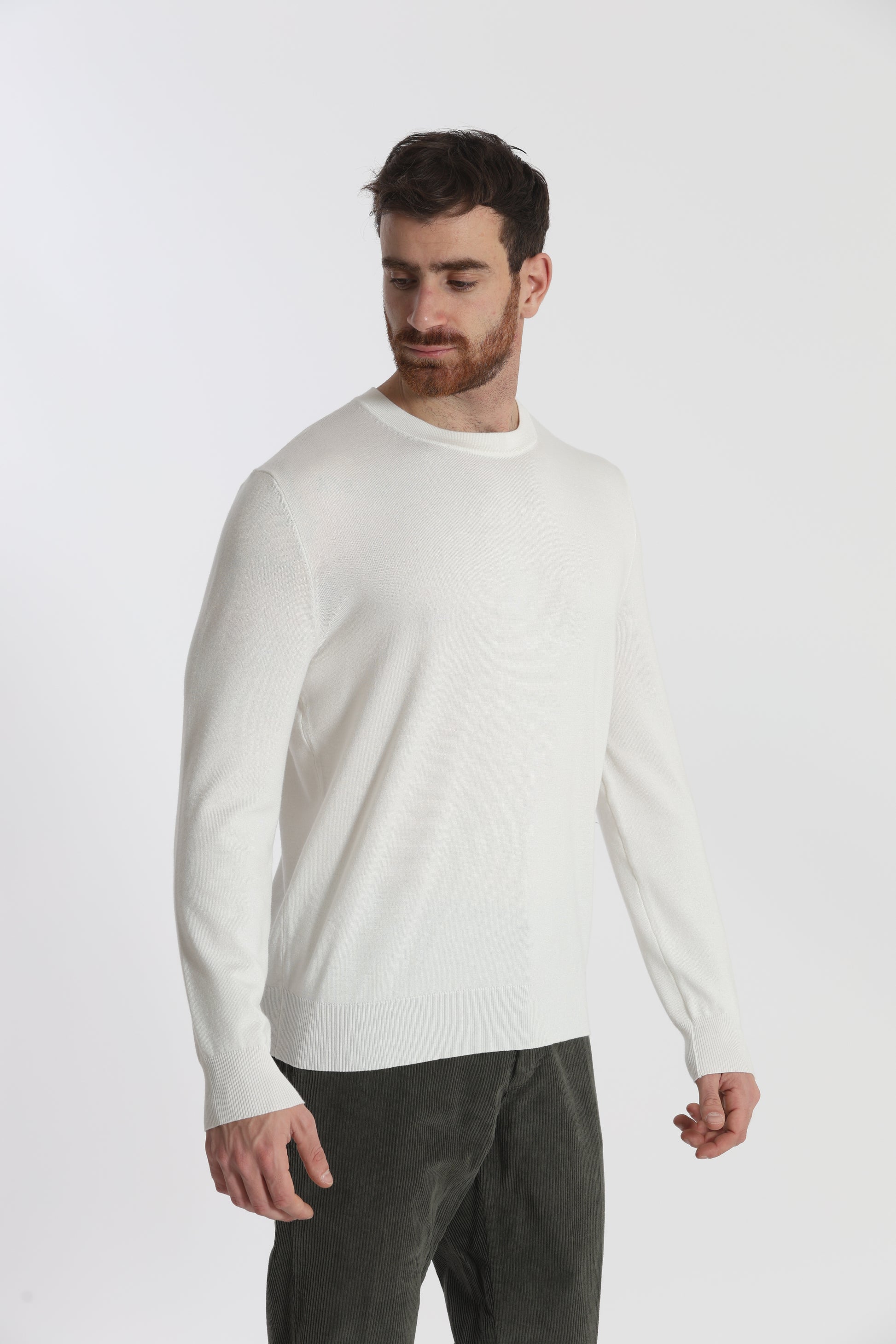 MAGLIA GIROCOLLO BASICA