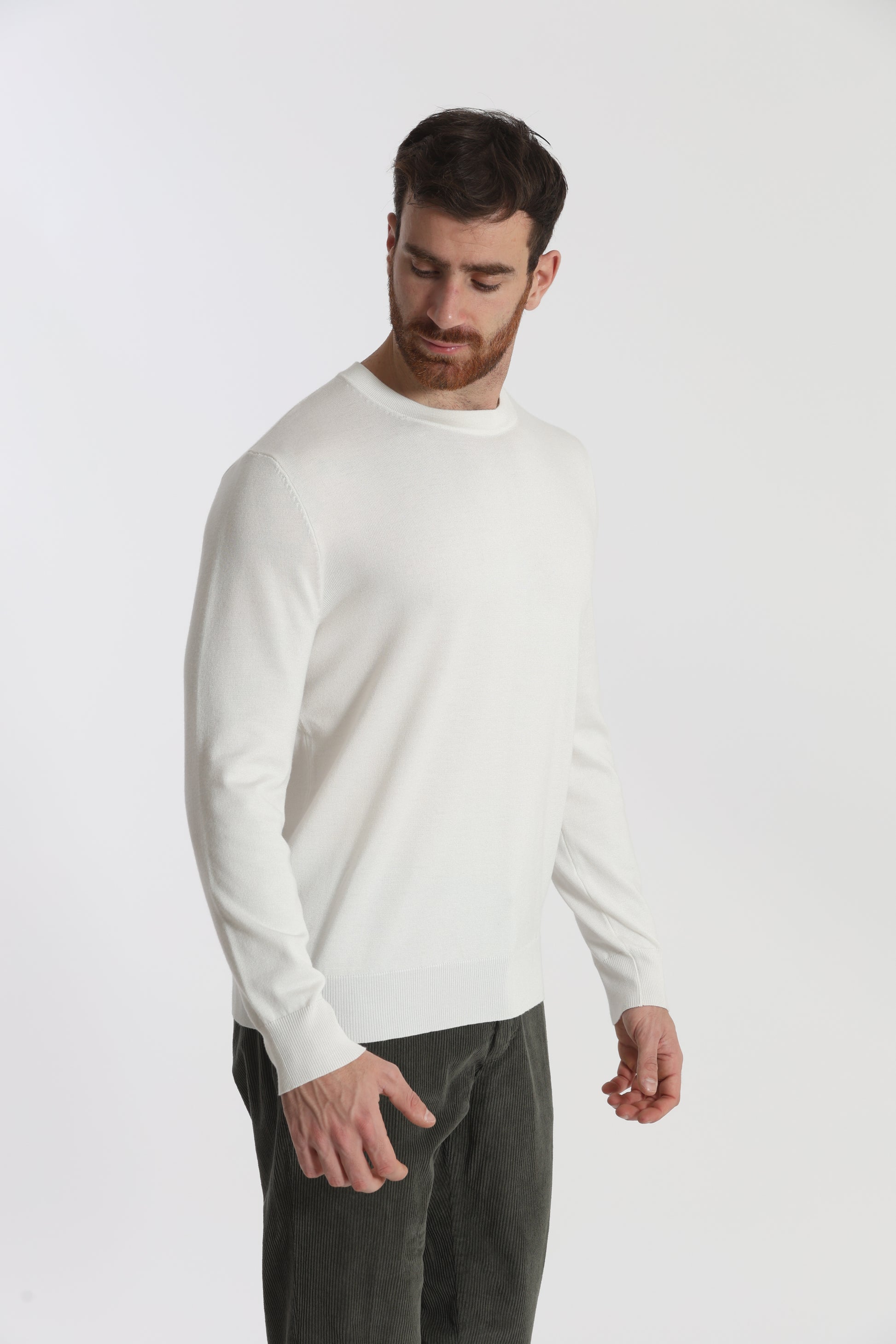 MAGLIA GIROCOLLO BASICA