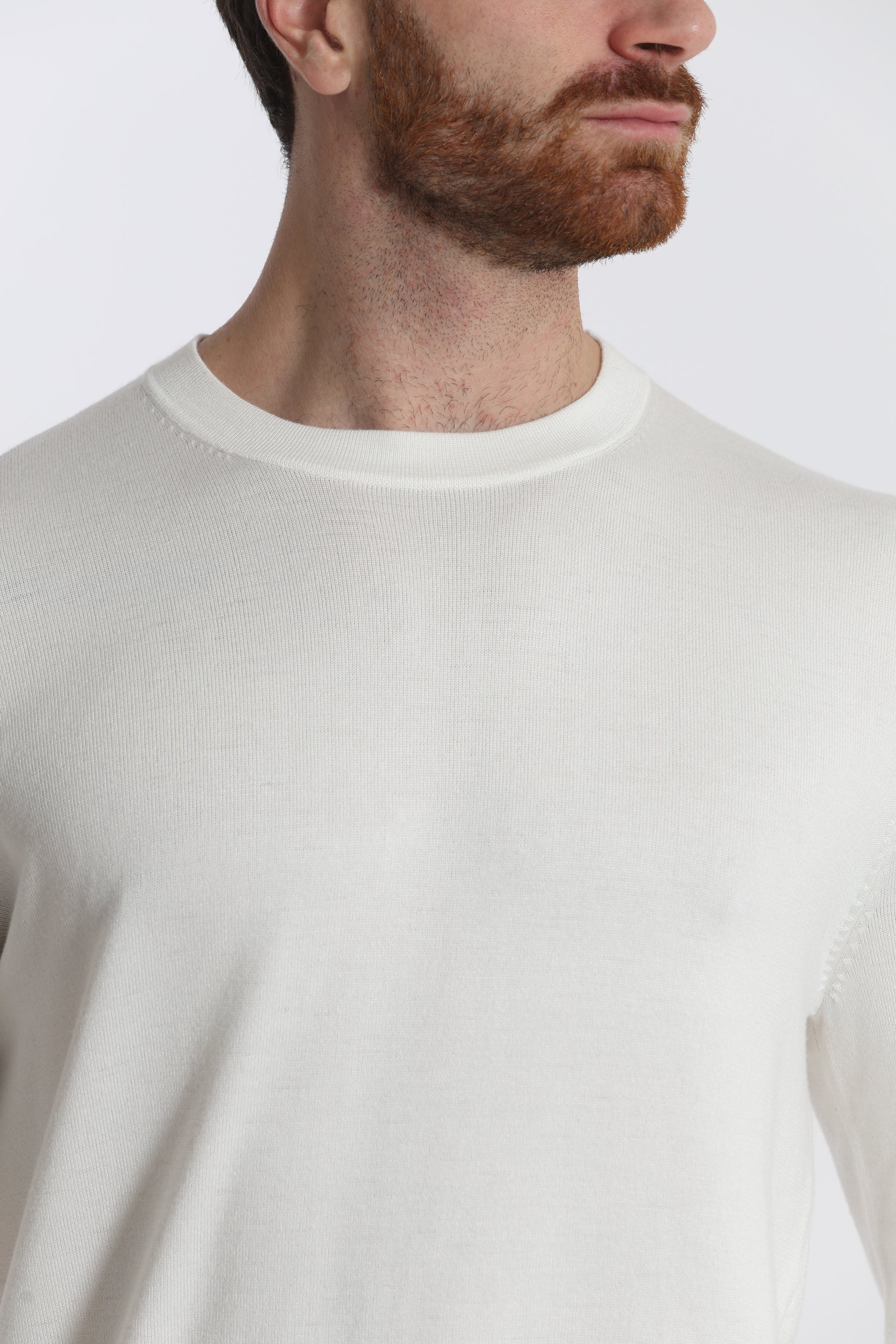 MAGLIA GIROCOLLO BASICA