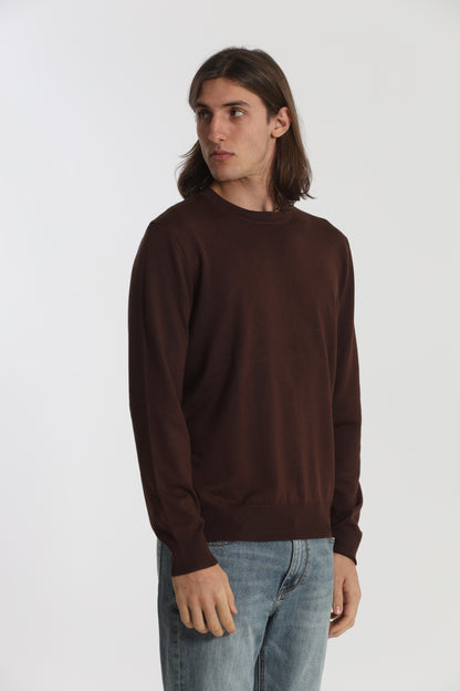 MAGLIA GIROCOLLO BASICA
