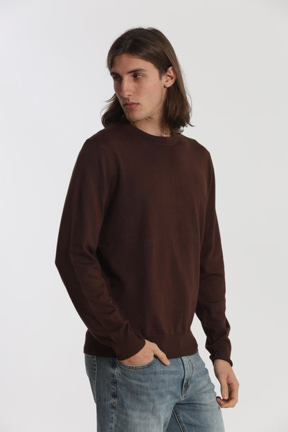 MAGLIA GIROCOLLO BASICA