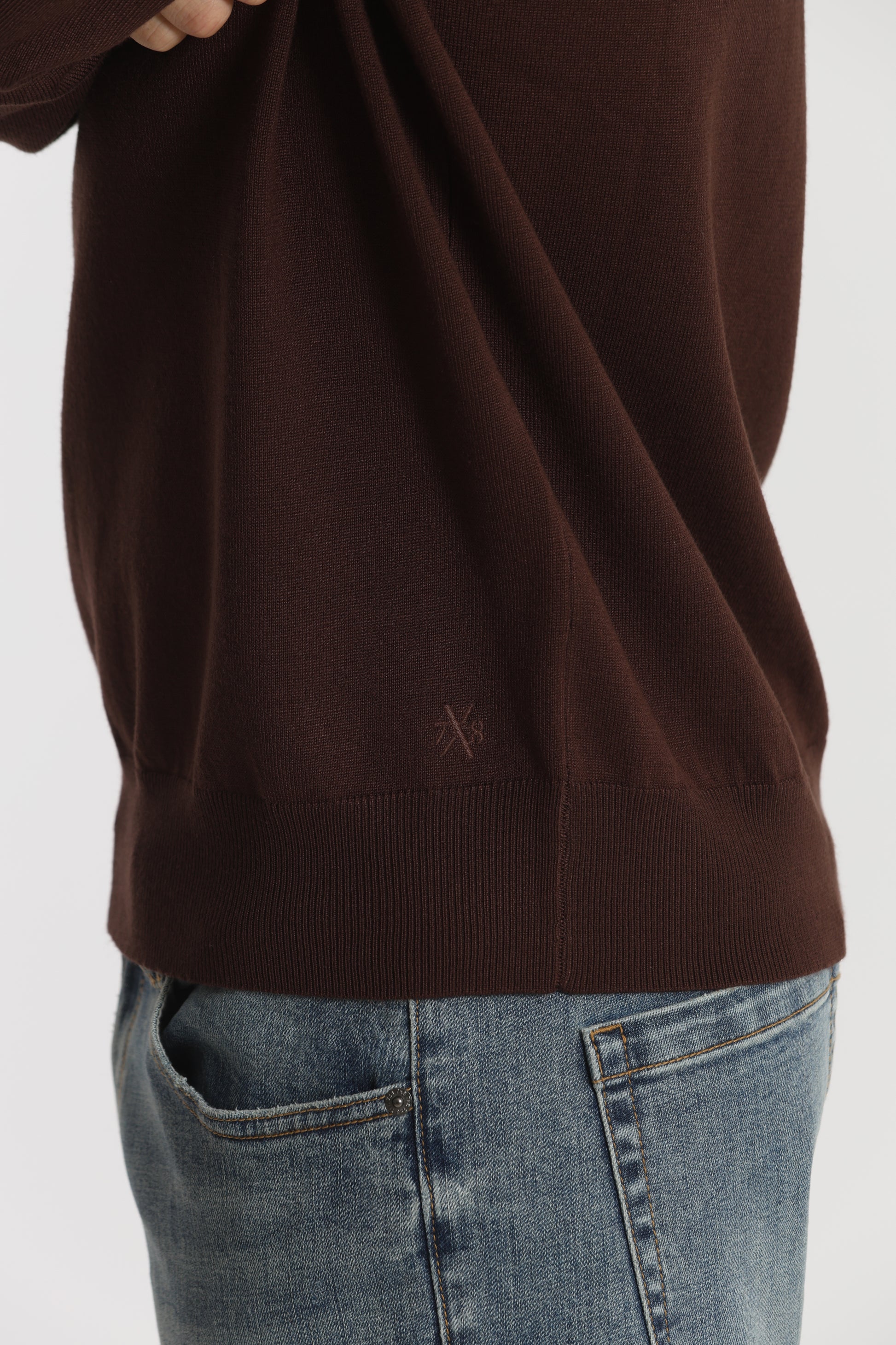 MAGLIA GIROCOLLO BASICA