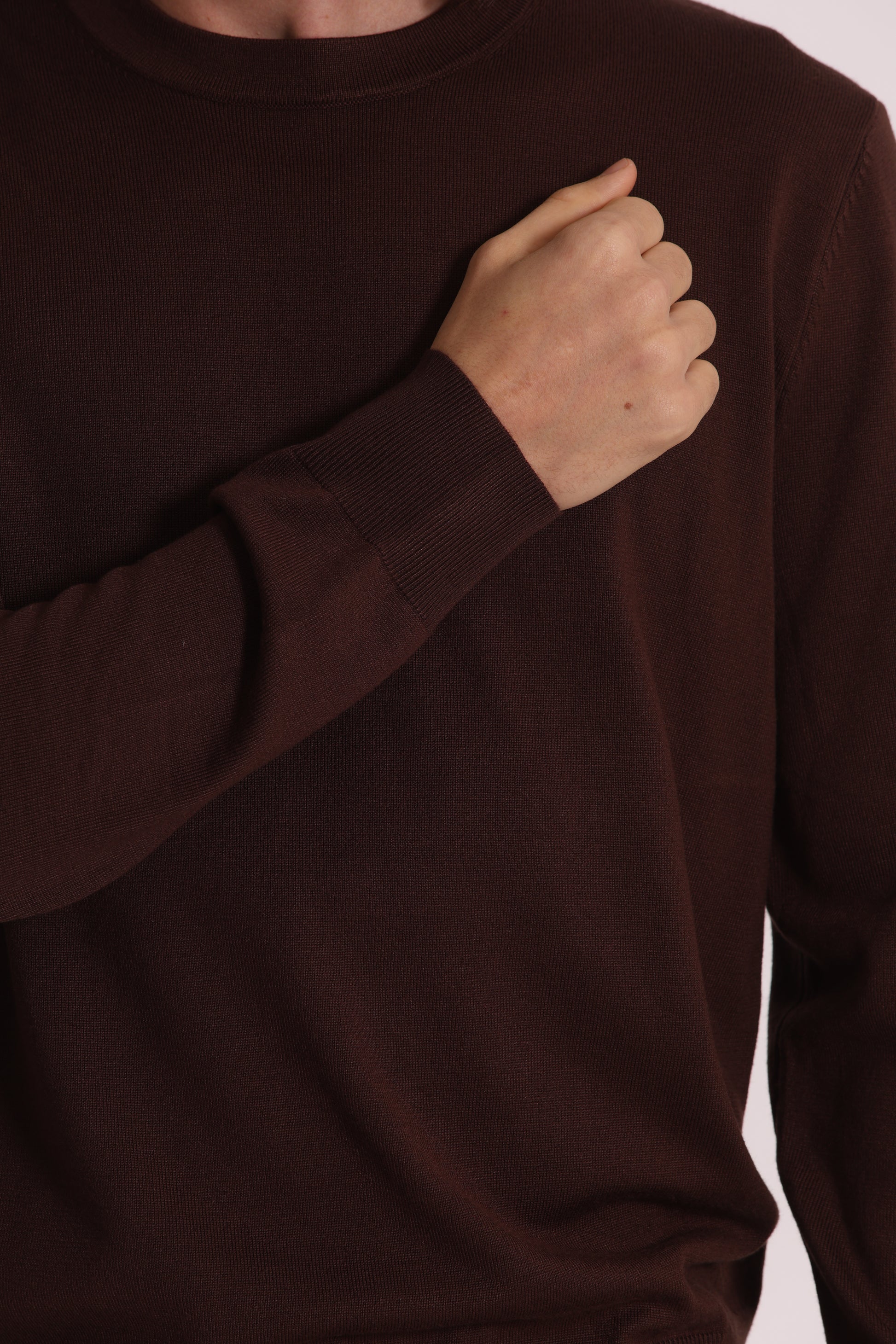 MAGLIA GIROCOLLO BASICA