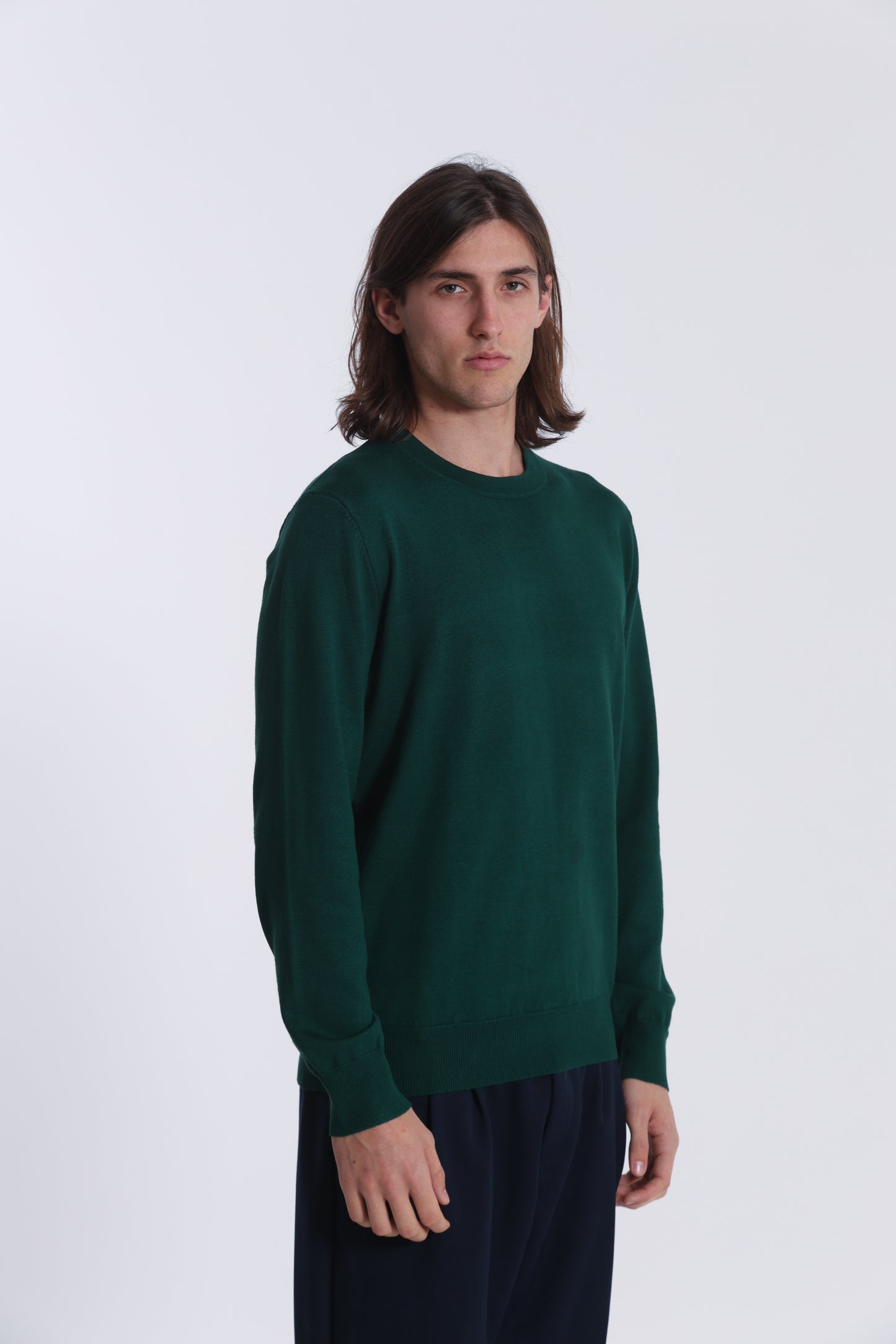 MAGLIA GIROCOLLO BASICA