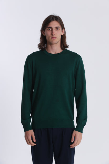 MAGLIA GIROCOLLO BASICA