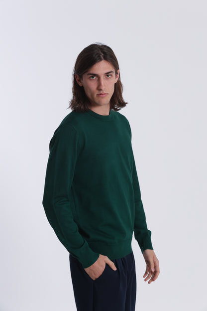 MAGLIA GIROCOLLO BASICA