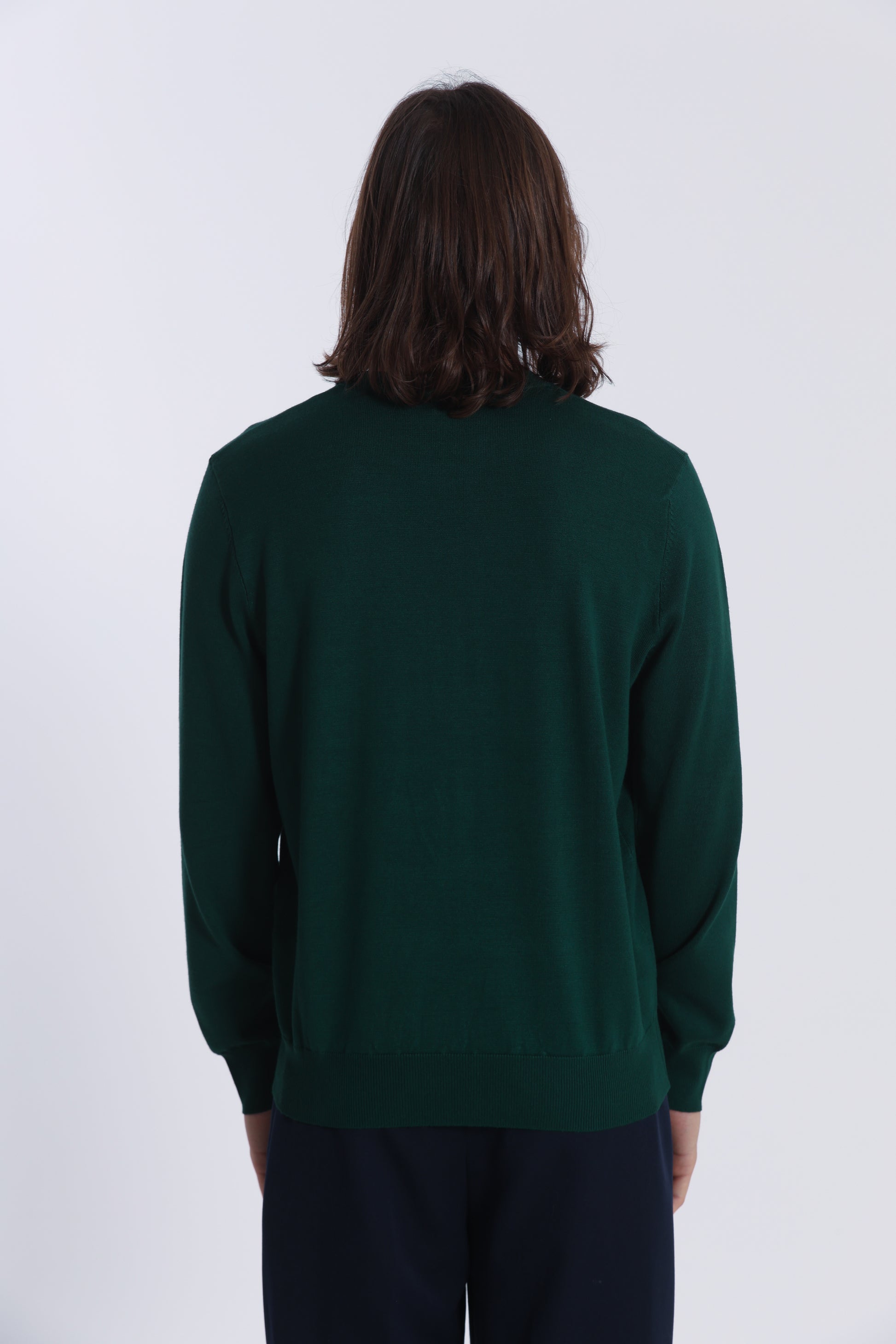 MAGLIA GIROCOLLO BASICA
