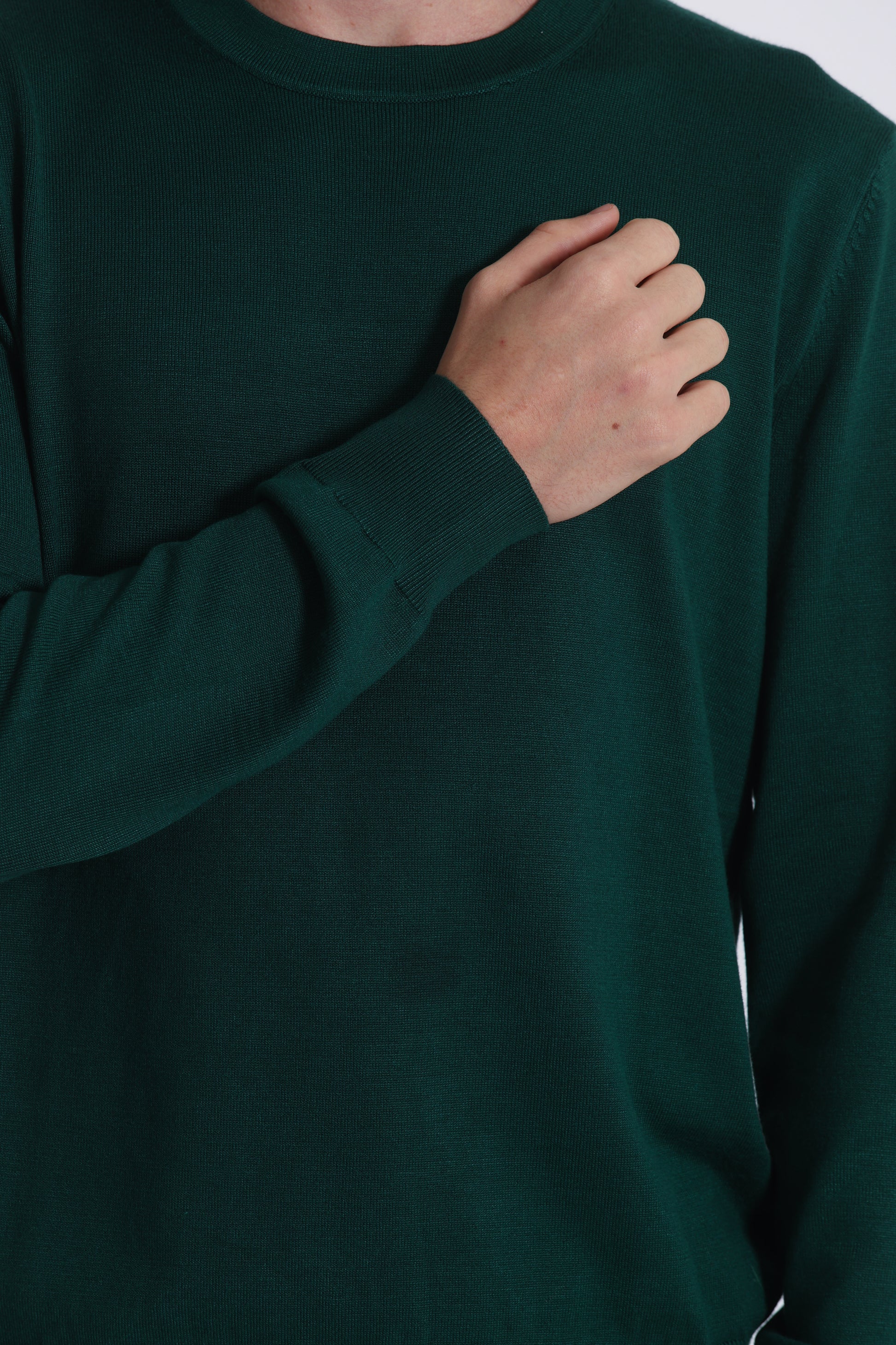 MAGLIA GIROCOLLO BASICA