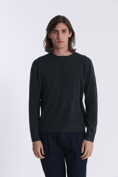 MAGLIA GIROCOLLO BASICA
