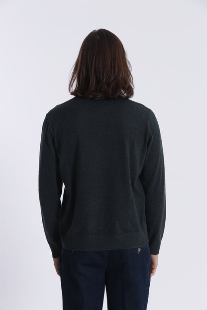MAGLIA GIROCOLLO BASICA
